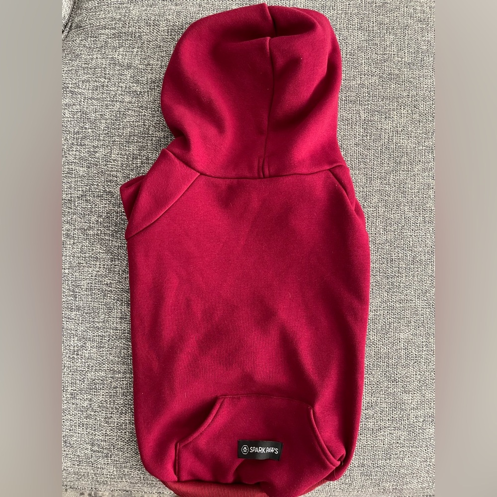 Spark paws dog hoodie